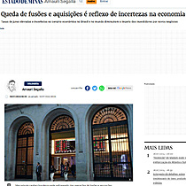 Queda de fuses e aquisies  reflexo de incertezas na economia